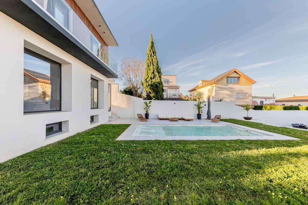Villa Con Piscina Privada Gelves Extérieur photo